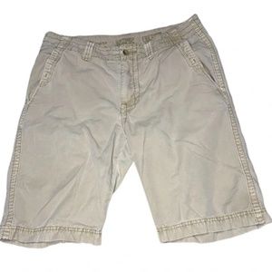 MENS BUCKLE BLACK SOUL FLAT FRONT SHORTS